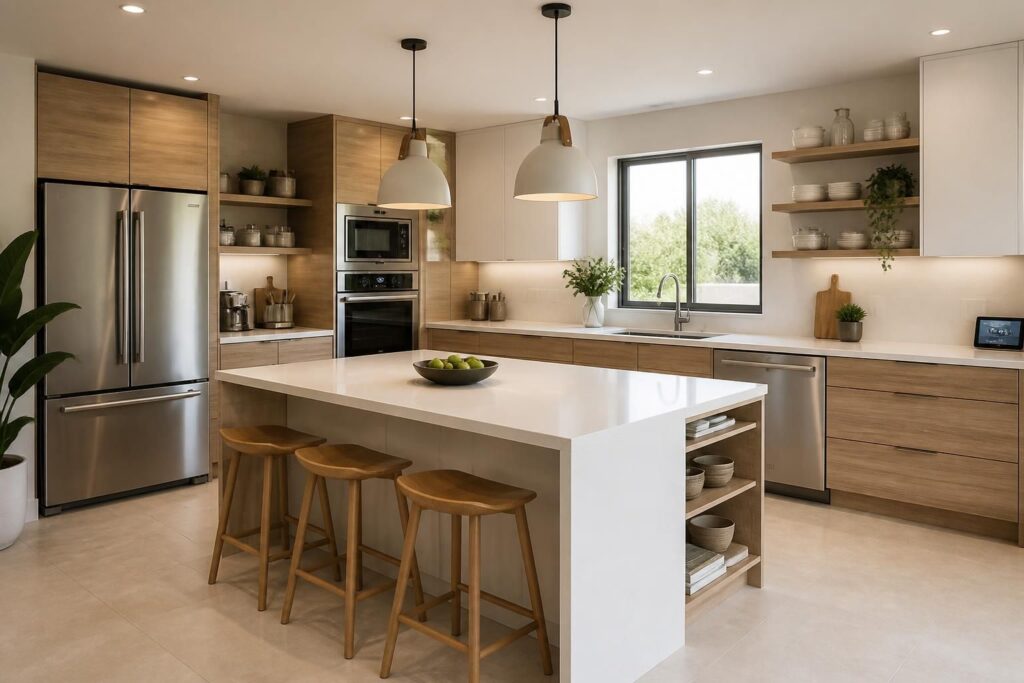 découvrez notre guide complet pour aménager une cuisine fonctionnelle alliant praticité et esthétique. astuces, conseils et idées pour optimiser votre espace cuisine au quotidien.