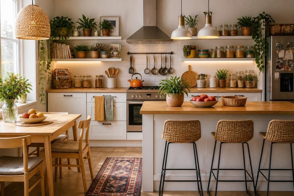 découvrez 12 idées déco conviviales pour décorer votre cuisine et créer un espace chaleureux et accueillant.
