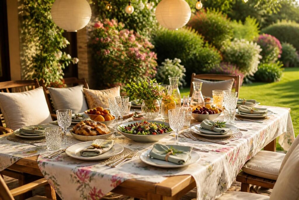 découvrez comment aménager une table de jardin conviviale pour recevoir dehors en toute simplicité et profiter de moments chaleureux en plein air.
